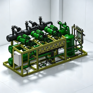 Machine à CO2 économique 2000 kg/h, installation de production de CO2 à partir de gaz de combustion avec réservoir de stockage - Product Image 3