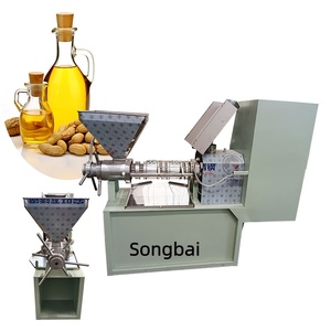 Prensa de Aceite Semiautomática Ecológica de Alta Producción (125-1500kg/h) para Coco, Almendras, Oliva, Soja, Cacahuete, Sésamo y Girasol - Product Image 1