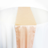 Vente en gros 100% chemin de table de mariage en polyester tricoté macramé techniques tissées brodées fêtes d'hôtel en plein air
