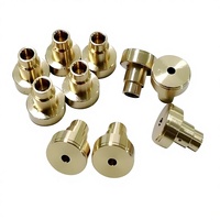 Tournage CNC micro sur mesure OEM pour pièces filetées en laiton et cuivre, pièces usinées CNC micro, service de fraisage CNC mini en laiton