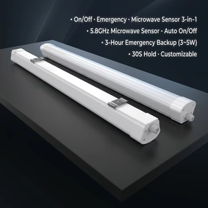 Luminaire LED Tri-Proof 100 pouces 5000K IP67 IK10 pour entrepôt industriel, résistant à la corrosion, avec driver Tridonic Osram BOKE - Product Image 5