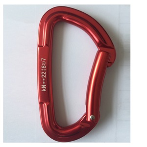 Mosquetón Tipo D 22KN de Aleación de Aluminio 7075, Accesorio para Escalada y Aparejos - Product Image 1