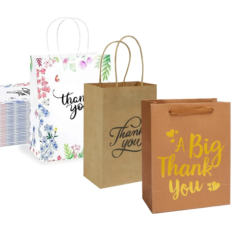 Wedding welcome kraft paper bag Good for hotel guests Custom with your names date Thank you gift bags Craft Candy party package