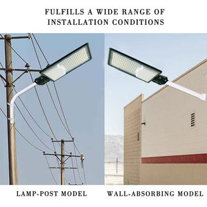 <span class=keywords><strong>Farola</strong></span> lampadaire Solaire Exterieur 60W 80W 100Wpowered lámpara impermeable integrada exterior LED todo en una <span class=keywords><strong>farola</strong></span> solar - Product Image 5
