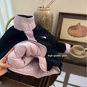 <span class=keywords><strong>Abbigliamento</strong></span> Imbottito in Cotone per Ragazze, Nuovi Cappotti Reversibili alla Moda per Bambini <span class=keywords><strong>Autunno</strong></span> e <span class=keywords><strong>Inverno</strong></span> - Product Image 1