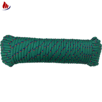 Cordon tressé réfléchissant haute résistance et léger de 5 mm avec 24/32/48 brins en nylon durable pour tentes et camping