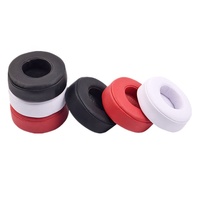 Pour Monster Beats Mixr coussinets d'oreille couverture en cuir protéiné oreillette réduction du bruit casque coussins d'oreille en mousse
