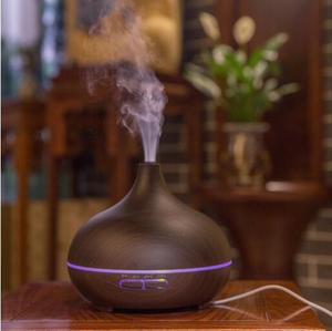 550ml Điện khuếch tán hương thơm siêu âm Máy tạo độ ẩm không khí LED Đèn hương liệu Mist Maker điều khiển từ xa tinh dầu RV - Product Image 4