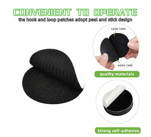 Adesivi adesivi autoadesivi a rullo a prova industriale <span class=keywords><strong>Strap</strong></span> rulli a nastro <span class=keywords><strong>adesivo</strong></span> a punti fascette per cavi veklroes - Product Image 5