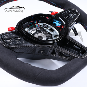 <span class=keywords><strong>Volante</strong></span> Personalizado de Fibra de Carbono y Alcántara para BMW Serie 4 M4 LCI 2014-2026 - Product Image 6