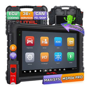 อุปกรณ์วิเคราะห์ OBD2ระบบครบวงจรสำหรับมืออาชีพของ Maxisys MS906มือโปรอุปกรณ์อ่านโค้ดและหัวฉีดน้ำมันเชื้อเพลิงแบบสากล - Product Image 1