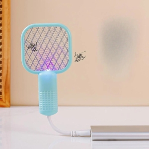 Matamosquitos USB con Trampa, Control de Plagas, Descarga Eléctrica, Mini Lámpara Asesina de Mosquitos, Luz UV Portátil, Eliminador de Insectos - Product Image 6