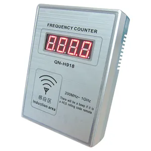 Remote Control Frequency Meter Counter for Car Auto Key Remote Control Detector Cymometer Power Supply Cable