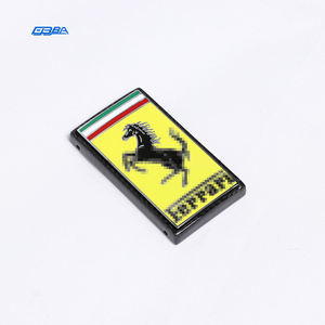 Funda Protectora para Llave de Ferrari F8, Ligera, de Fibra de Carbono Real, Color Amarillo - Product Image 2