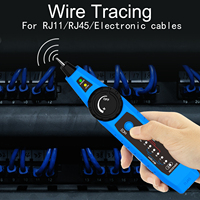 NOYAFA NF-810 Rastreador de Cables Profesional, Probador POE, Líneas Telefónicas y de Red RJ45/RJ11, Alta Precisión, Doble Tono de Pulso, 1 km