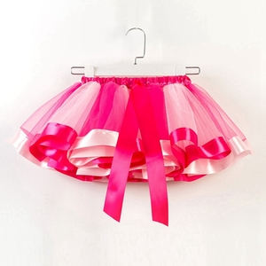 Jupes tutu arc-en-ciel multicolores pour filles, jupes en tulle de princesse pour enfants - Product Image 4