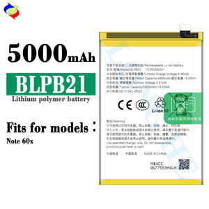 5000毫安时BLPB21 100% 健康手机电池，适用于oppo注60x - Product Image 1