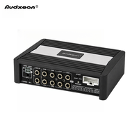 Amplificateur DSP de voiture professionnel 4 entrées 8 sorties, classe AB, avec 6 canaux haute puissance et 8 sorties RCA