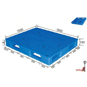 Fabricante de china, 48x40 palets de plástico grande apilable <span class=keywords><strong>europeo</strong></span> <span class=keywords><strong>tamaño</strong></span> de paleta - Product Image 1