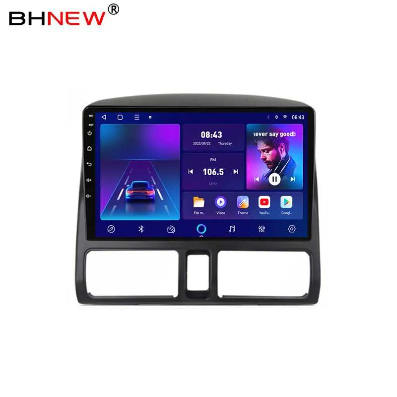 Android araç ses sistemi Honda CRV 2001-2006 için multimedya oynatıcı otomatik Stereo desteği Carplay BT DVR