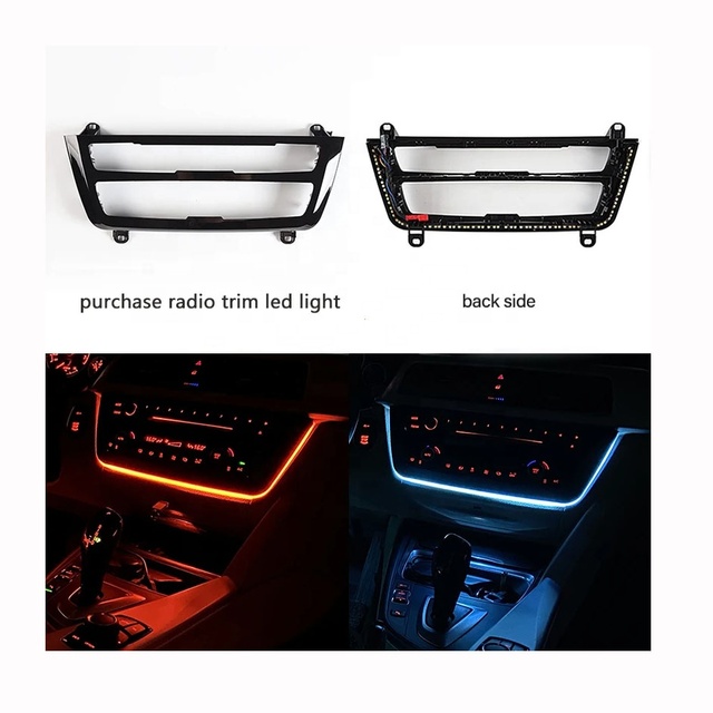 F30 Car Upgraded Modified Central Car Lighting F30 Ambient Light for BMW 3 4 Series 3GT M3 M4 F30 F31 F32 F33 F34 F36 F80 F82