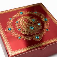Maßgefertigte Luxus-Geschenkbox für Nüsse Baklava Datteln Schokolade Verpackung Kandierte Kerne Trockenfrüchte Papierbox