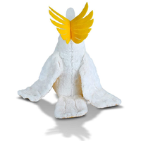 Coussin super doux en forme de mini-perroquets, poupées personnalisées réalistes et créatives en forme de perroquets, jouet en peluche, animal en peluche licorne, jouets en peluche doux