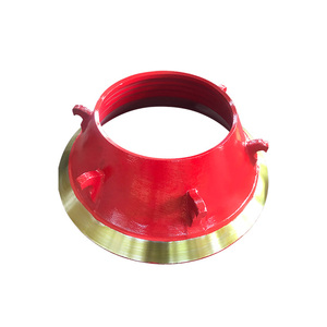 Pièces de rechange pour concasseur à cône à haute teneur en manganèse Mn18cr2, série HP, concave et manteau - Product Image 3