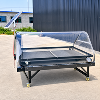 Zonne-energie fruit- en groentedroger 30-60kg Laagtemperatuur Dehydrator voor Chili, Goji-bessen en rode dadels verwerking