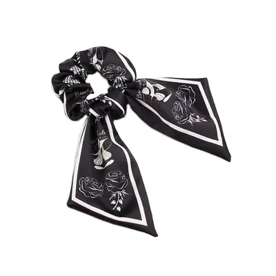 Bán Buôn Mềm Đàn Hồi Tóc Ban Nhạc Bow Knot Ribbon Scrunchy Voan Tóc Ban Nhạc Cho Phụ Nữ Tóc Phụ Kiện