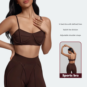 Reggiseno Sportivo Traspirante Personalizzato con Supporto Elevato, Imbottitura Rimovibile e Schiena Scoperta per Donna, Ideale per Corsa e Fitness - Product Image 3