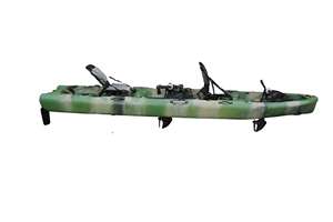 <span class=keywords><strong>Kayak</strong></span> à pédales Viking 14 pieds pour 2 personnes, tandem, double siège, 4,2 m avec moteur électrique, aileron de pêche, <span class=keywords><strong>kayak</strong></span>, canoë, HDPE, océan, mer - Product Image 2