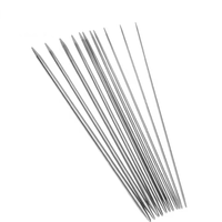 5 pièces par sac ensemble d'aiguilles à tricoter à Double extrémité outils de couture bricolage aiguilles à tricoter aiguilles à pull en gros en acier