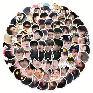 New Kpop UV Resist Vinyl PVC Adhesive <b>Computer</b> Labels Self-Adhesive <b>Sticker</b> for Car Decoration for Gift Promotion - Product Image 2