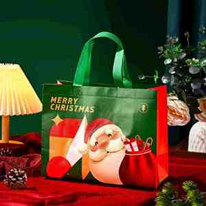 Bolsas Multifuncionales de Tela No Tejida para Envolver Regalos, Artículos para Fiestas Navideñas, Bolsas de Regalo Promocionales - Product Image 4