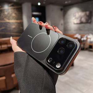 Coque de téléphone instantanée en acrylique compatible avec iPhone 17 Pro Max, antichoc, fine, magnétique, tendance pour iPhone 16/15 - Product Image 6