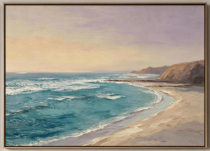 Pintura al Óleo Vintage de Paisaje Marino de Gran Tamaño, Pintura al Óleo Hecha a Mano sobre Lienzo, Arte de Pared <span class=keywords><strong>para</strong></span> Sala de Estar - Product Image 4