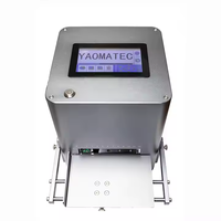 Impresora de Inyección de Tinta Estática de Escritorio Yaomatec de 12.7 mm, Pantalla Táctil de 7 Pulgadas, Impresión de Fecha de Caducidad y Código de Lote para Bolsas de Embalaje