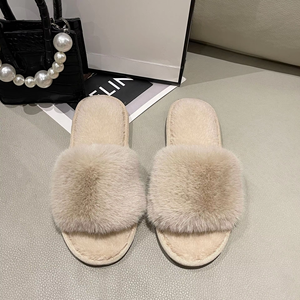 Pantoufles en TPR de haute qualité pour femmes, pantoufles en peluche, pantoufles tendance, pantoufles à plateforme avec une énorme réduction - Product Image 6