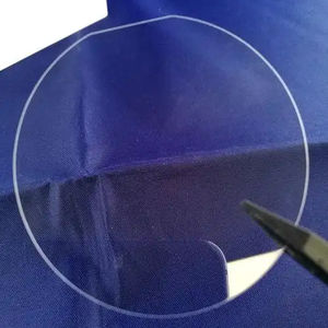 Plaque de verre en silice fondue ronde transparente optique, plaque de verre en quartz pour fenêtre en quartz - Product Image 3
