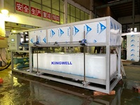 Máquina Industrial para Producción de Hielo en Bloques de 5 Toneladas, Venta Caliente 2025, Precio para África, Guinea, Haití, Perú