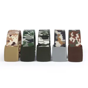 New Canvas Belt Camouflage Tactical Men Out Door Sport training Man Belt