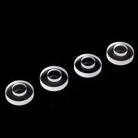 Microscope Slide Tinted Tempered Glass Panel Customized Quartz Cylinder Plate
