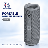Speaker Bluetooth Portabel USB C Speaker Luar Ruangan Nirkabel yang Dapat Diisi Ulang dengan Pemutar Kartu TF Tali Pengikat Berbagai Warna