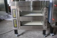 Oven Roti Listrik Eropa 3 Lapis dengan Alas Batu untuk Dapur Komersial
