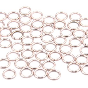 Anillos de soldadura fuerte de plata y cobre fosforado de 1,6mm x 9,4mm confiables para unir metales no ferrosos en plomería - Product Image 1