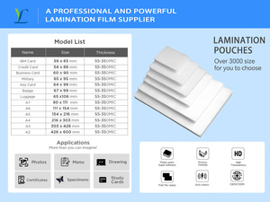 A3 và A4 Kích thước máy tính để bàn Pouch Máy cán nóng và lạnh ảnh Laminator mềm cấp thực phẩm vật nuôi - Product Image 2