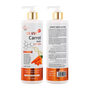 Lotion corporelle éclaircissante <span class=keywords><strong>à</strong></span> la vitamine C et <span class=keywords><strong>à</strong></span> la carotte pour femmes, élimination des taches brunes, nourrissante, hydratante, parfum frais, utilisation <span class=keywords><strong>de</strong></span> <span class=keywords><strong>nuit</strong></span>, convient <span class=keywords><strong>à</strong></span> tous les types <span class=keywords><strong>de</strong></span> peau - Product Image 1