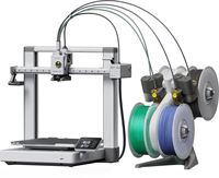 Imprimante 3D FDM couleur haute vitesse AMS, bureau, nivellement automatique du plateau, multi-filaments, prototype de figurine, Bambu Lab A1 Combo