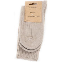 Chaussettes de couleur variable en cachemire pour femmes Chaussettes super douces en laine mérinos